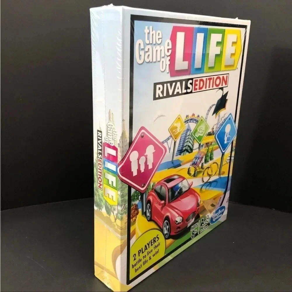 The Game of LIFE RIVALS EDITION Board Game Hasbro NEW